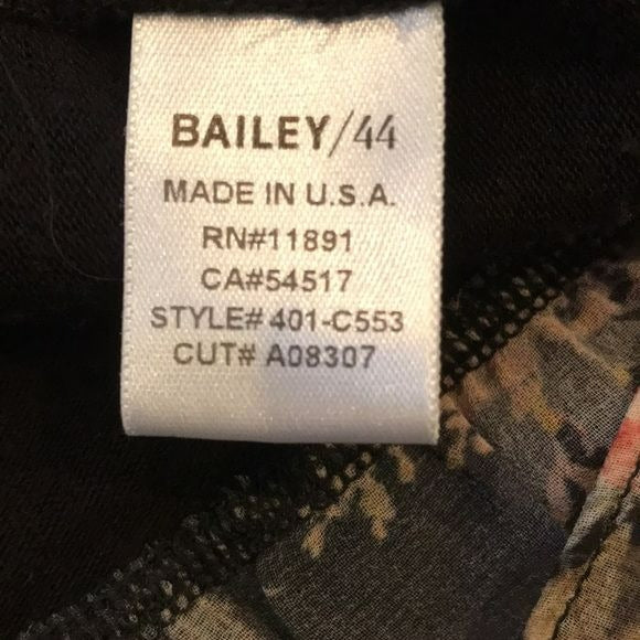 BAILEY 44 Black Love Story Sweater Size S
