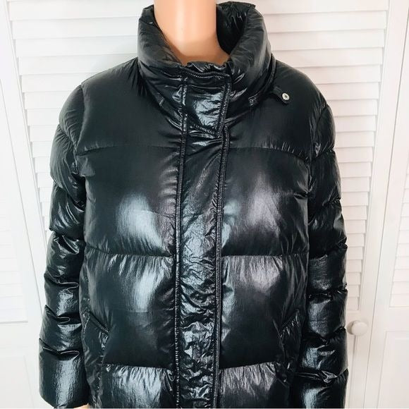 NB SERIES Bea Quilted Down Black Coat Size L