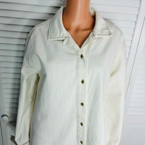 FRAME Cotton The Standard Shirt Size Medium