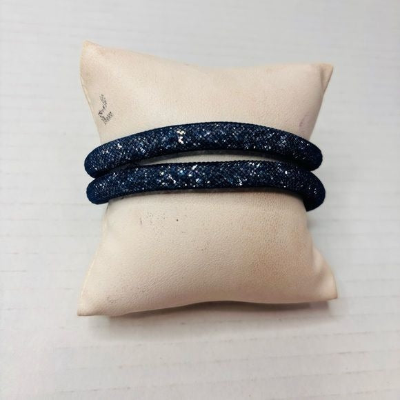 *NEW* SWAROVSKI Stardust Blue Double Bracelet