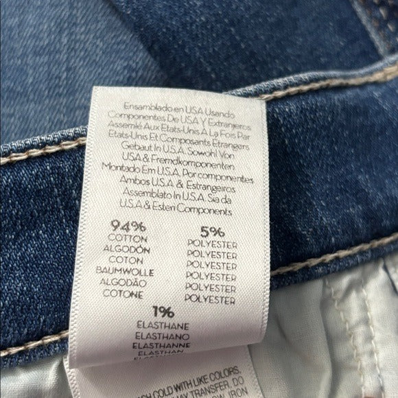 MOTHER The Tomcat High-Waisted Straight Jeans in Wild Game Wash Size 29