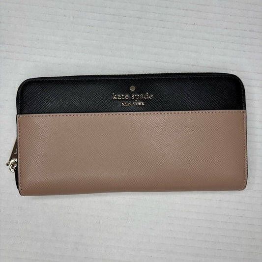 New KATE SPADE Madison Colorblock Saffiano Leather Large Continental Wallet