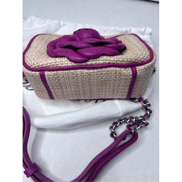 New BRIGHTON Rosie Straw Crossbody Camera Bag