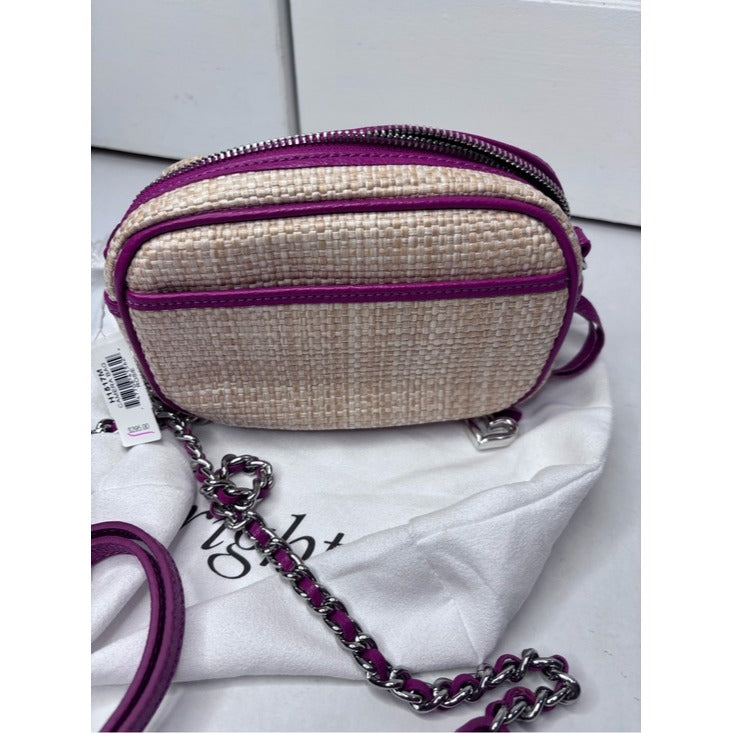 New BRIGHTON Rosie Straw Crossbody Camera Bag
