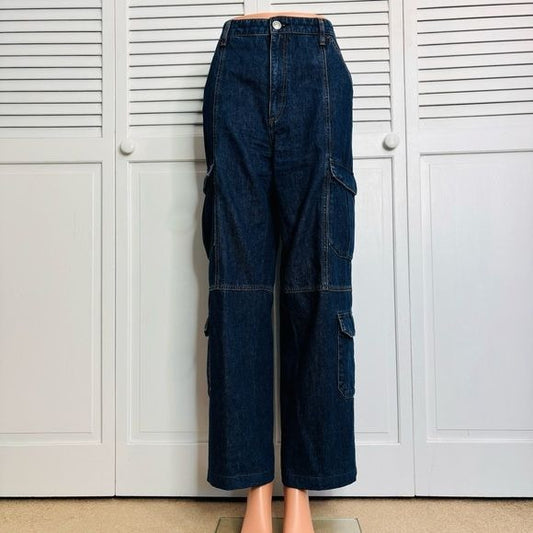 RAG & BONE Ari Cailyn Cargo Jeans Size 30