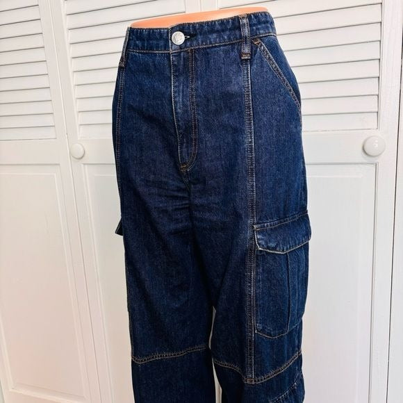 RAG & BONE Ari Cailyn Cargo Jeans Size 30