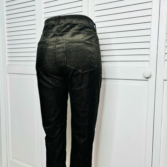 PAIGE Dark Green Hoxton Ultra Skinny Jeans Size 29