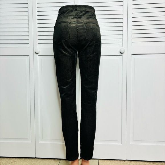 PAIGE Dark Green Hoxton Ultra Skinny Jeans Size 29