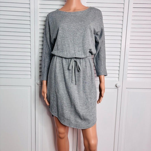 *New* OLD NAVY Heather Gray Sweatshirt Dress Size Medium