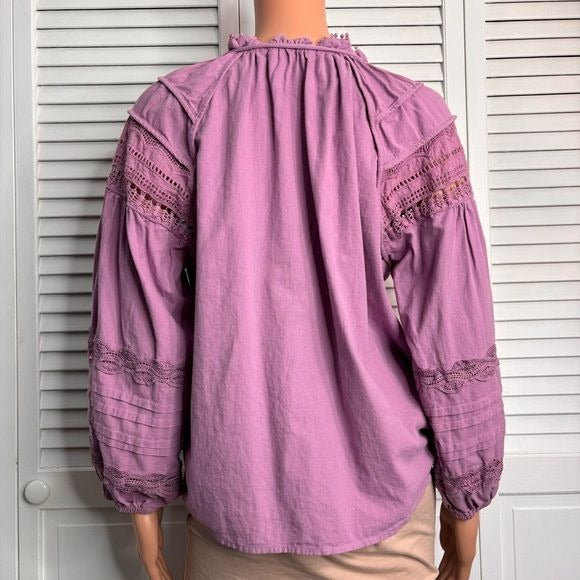 SUNCOO PARIS Mauve Luna Blouse Size Medium