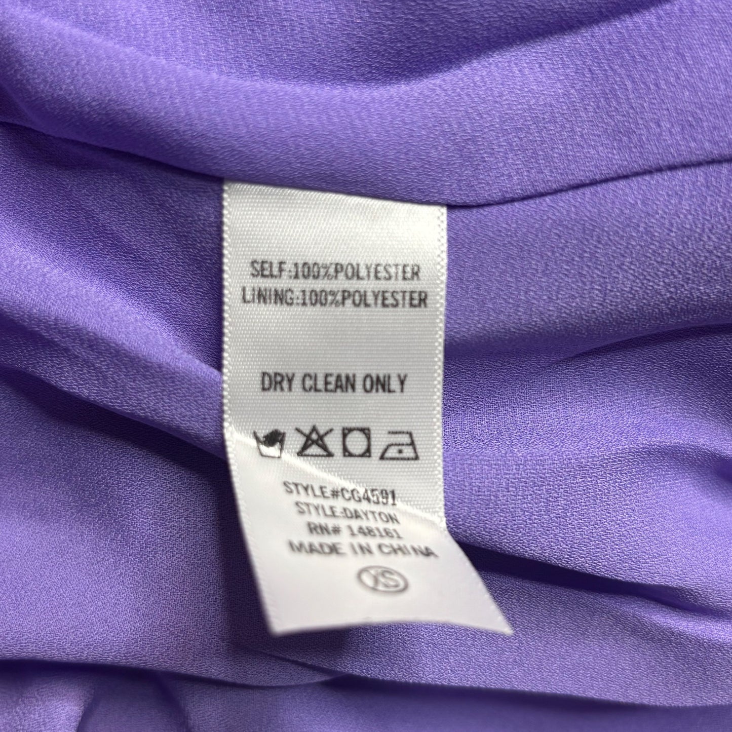 NEW BUDDY LOVE Dayton Floral Strapless Mermaid Maxi Dress in Purple Size XS