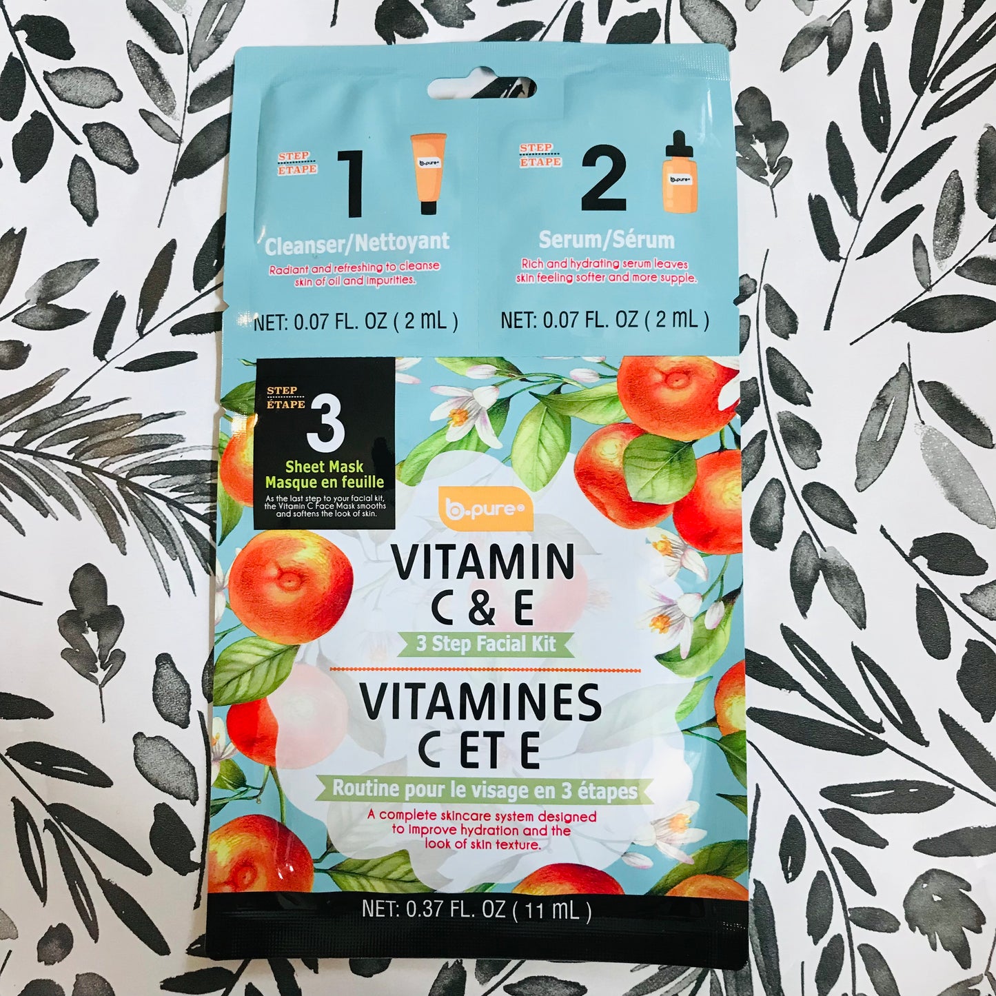 B. PURE 3 Step Vitamin Sheet Mask