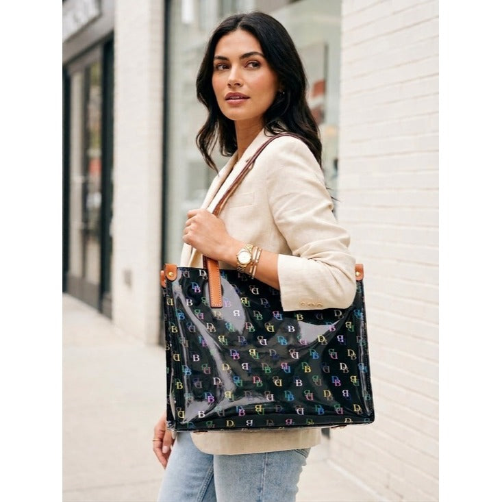 New DOONEY & BOURKE IT Collection Clear Medium Shopper Tote