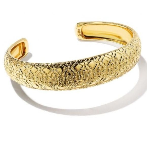 *New* KENDRA SCOTT Harper Gold Plated Cuff Bracelet