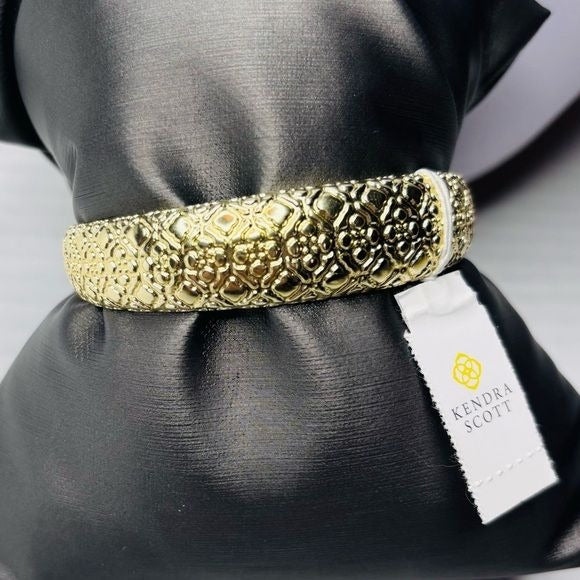 *New* KENDRA SCOTT Harper Gold Plated Cuff Bracelet