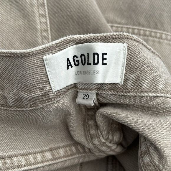 AGOLDE Cooper Cargo Drab Jeans Size 29