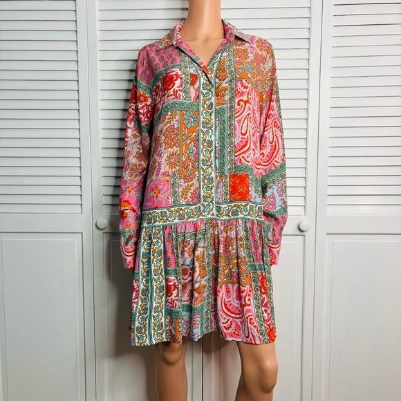 TOLANI Hattie Rose Dress Size Small