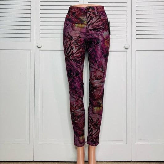 NEW GUESS 1981 Printed Skinny Jeans Size 25