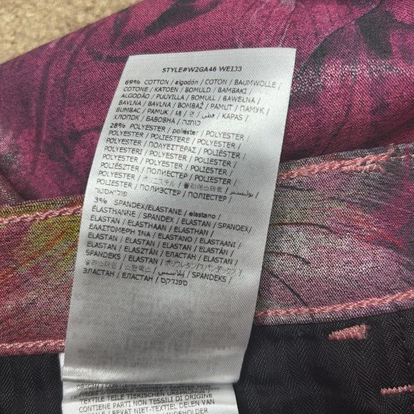 NEW GUESS 1981 Printed Skinny Jeans Size 25