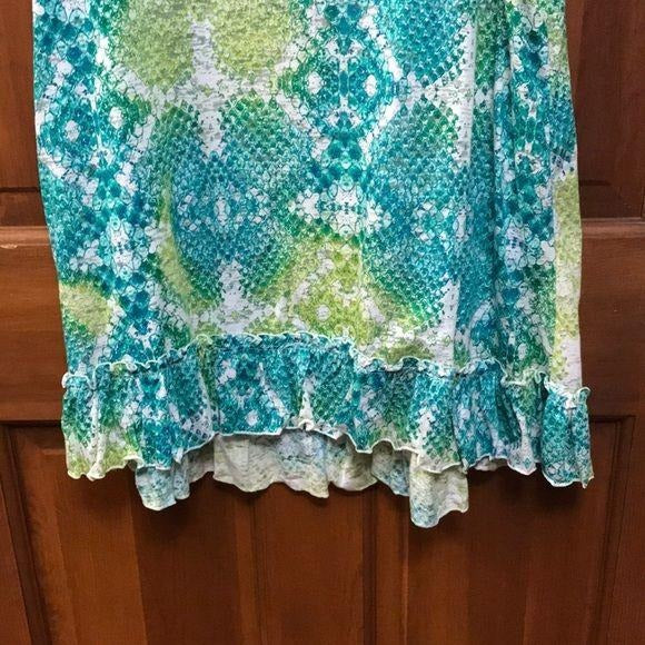 STYLE & CO Green Tank Top Size Large