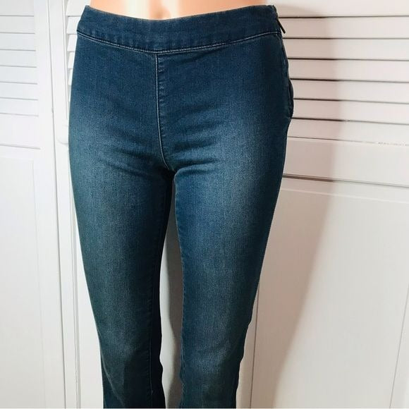 FREE PEOPLE Blue Denim Flare Jeans Size 26