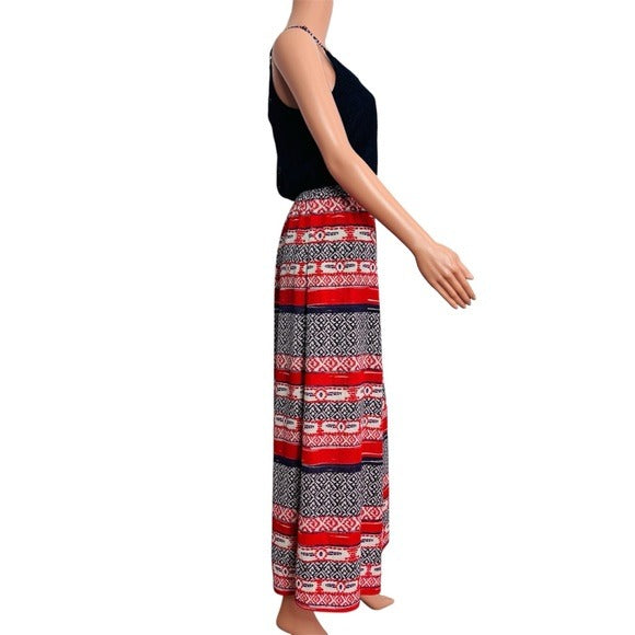 New PINK ROSE Tribal Maxi Dress Size Medium