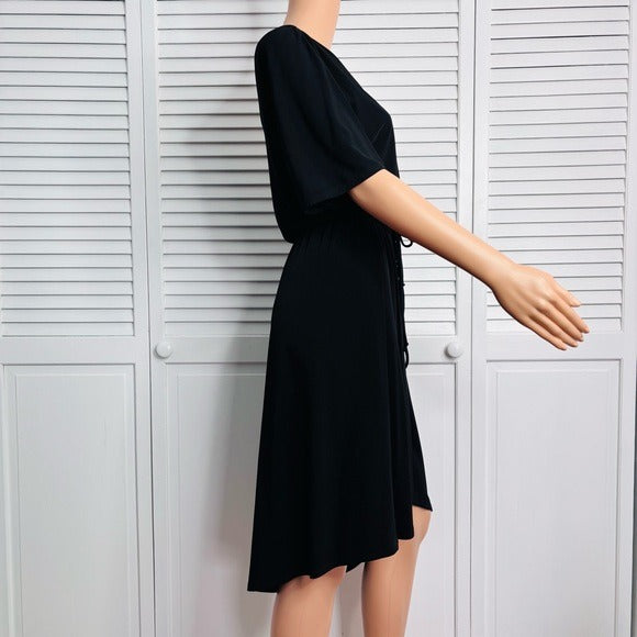 *New* MAX & CLEO Sheri One Shoulder Dress in Black Size Small