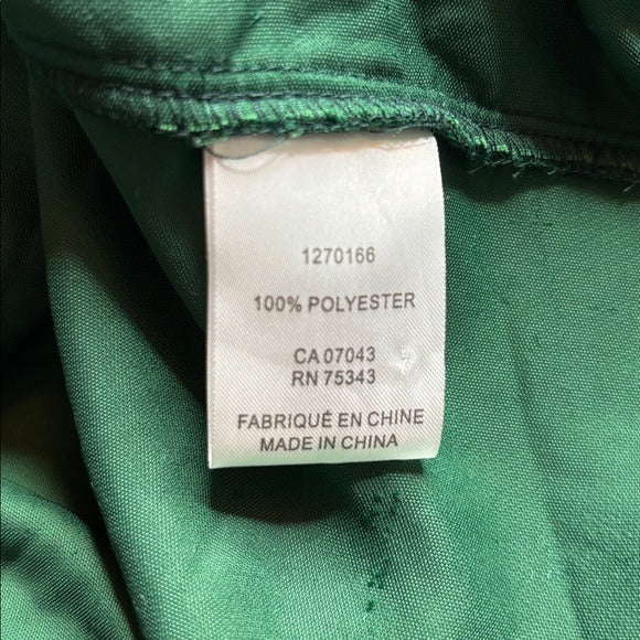 New RACHEL ZOE Emerald Velour Bateau Neck Long Sleeve Blouse Size XS