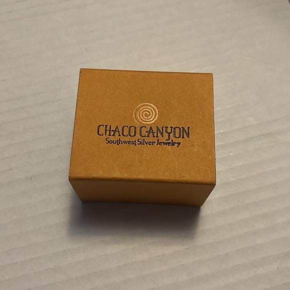 CHACO CANYON Running Bear Sterling Silver Navajo Ring Size 7
