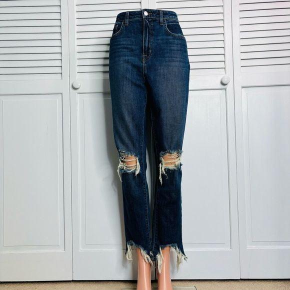 L’AGENCE Encina High Line Skinny distressed Jeans Size 30