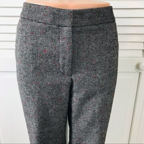 TALBOTS Gray Tweed Pants Size 8