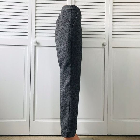 TALBOTS Gray Tweed Pants Size 8