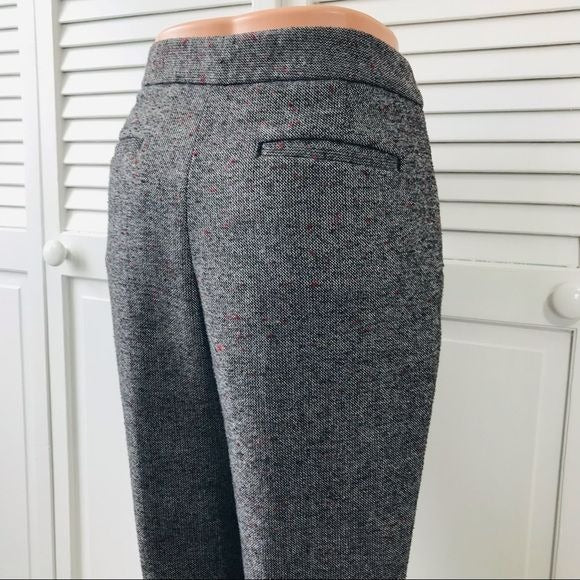 TALBOTS Gray Tweed Pants Size 8