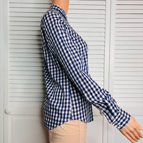 *NEW* UNTUCKit Belleza Blue Gingham Button Down Shirt