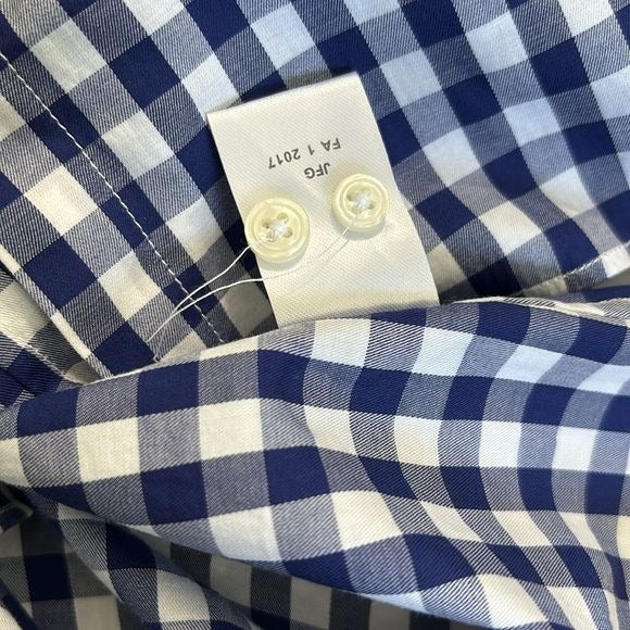 *NEW* UNTUCKit Belleza Blue Gingham Button Down Shirt