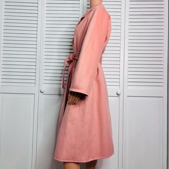 *NEW* PISSENLIT Pink The Classic Wrap Coat Size 2