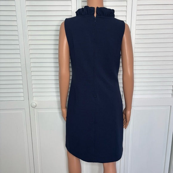 New LILLY PULITZER Tisbury Sleeveless Ruffle Detail Sheath Dress Size Medium