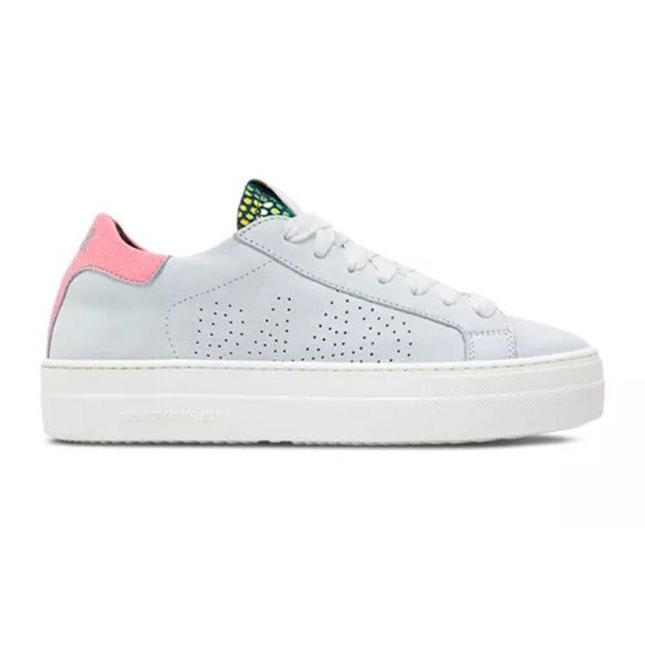 P448 Lace Up Low Top Sneakers Size 8