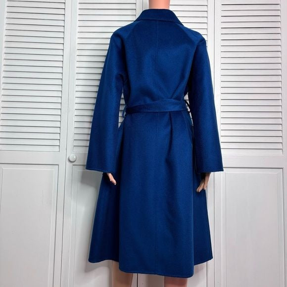 *NEW* PISSENLIT Royal Blue The Classic Wrap Coat Size 4