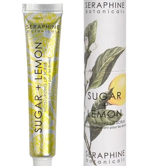 *New* SERAPHINE BOTANICALS Sugar + Lemon Moisturizing Lip Buffer