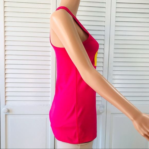 NIKE Pink Racerback Tank Top Size S