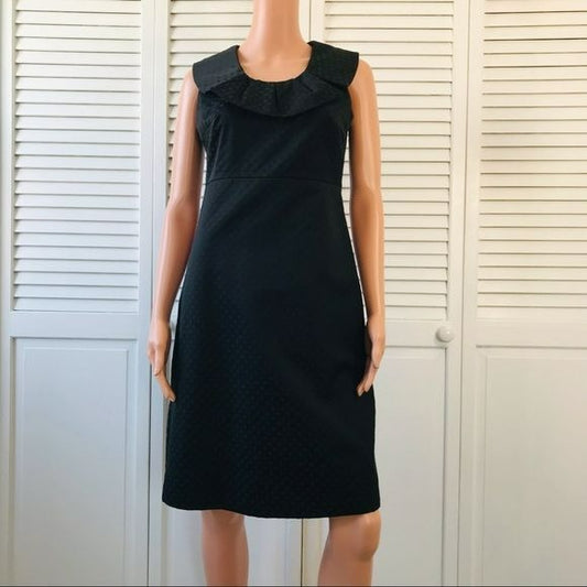 MERONA Black Polka Dot Sleeveless Dress Size 2