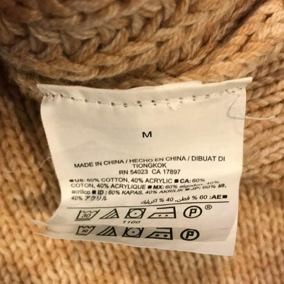 OLD NAVY Tan Knit Sweater Size M