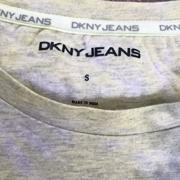 *NEW* DKNY JEANS Absin Herb Cotton Tie Dye Short Sleeve Shirt Size S