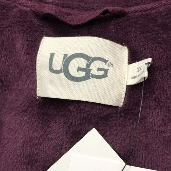UGG Duffield II Plus Purple Bathrobe Size 1X (new with tags)