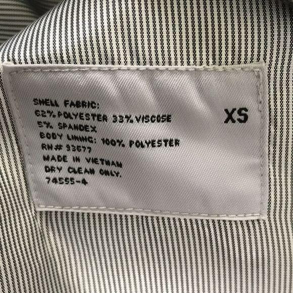 *NEW* J. FERRAR Gray Silver V-Neck Slim Fit Vest Size XS