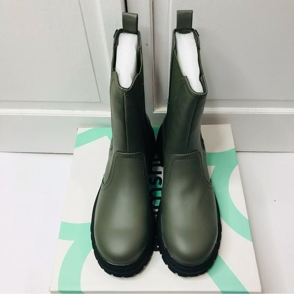 EMMSHU Winston Green Snow Boots Size 39