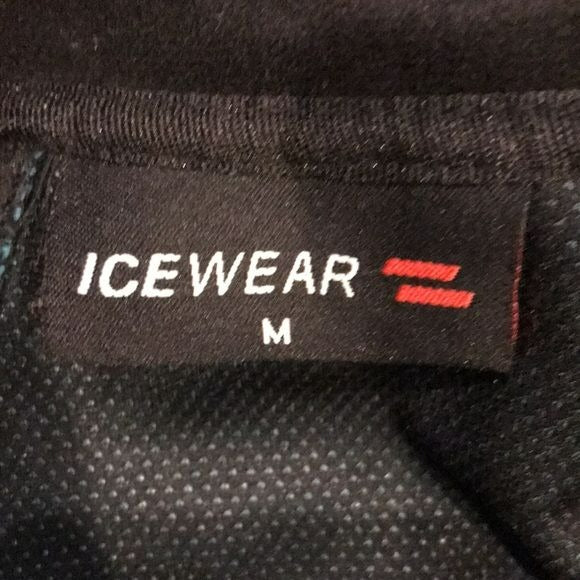 ICEWEAR Blue Black Zip Up Jacket Size M