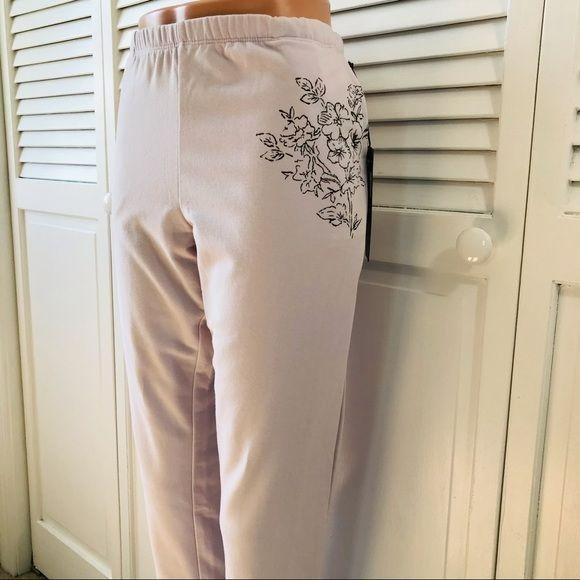 *NEW* WILDFOX Light Pink Blooms Rory Pant Size S