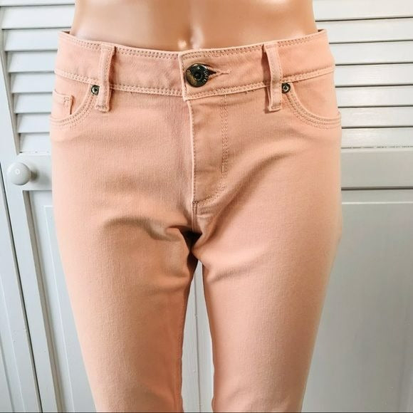 DL1961 Light Pink Angel Mid-Rise Skinny Ankle Jeans Size 29